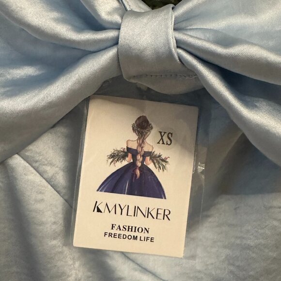 Satin Cut Out Maxi Summer Dresses for Women Silk Spaghetti Strap V-Neck Backless - Picture 4 of 5